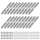 thumbnail image 1 of Uxcell 20-Set Estudio Roscado de Doble Extremo Tornillo Tuerca, M5x40mm Acero Inoxidable Varilla de Empuje Doble Extremo con Arandela de Bloqueo y Arandela Plana, 1 of 7