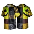 thumbnail image 2 of Domuza Mens Halloween Scrubs Top Funny Novelty Graphics V-Neck Short Sleeve Carer Uniform Shirts Comfy Soft Relaxed Fit Medical Scrub Tops 3XL, 2 of 6