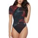 thumbnail image 1 of Fotbe Red Moon Shark Sailboat Body de Mujer con Cuello Redondo y Mangas Cortas, Sin Mangas Ajustado, Suave, Cómodo y Básico-XX-Large, 1 of 7