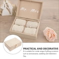 thumbnail image 2 of Mobutofu 1Pack Groomsmen Proposal Box Wood and Fresh Display for Gifting Occasions, 2 of 7