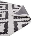 thumbnail image 5 of Modway Alika Abstract Diamond Trellis 8x10 Area Rug in Charcoal and Ivory, 5 of 6
