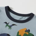 thumbnail image 3 of BOOMNY Toddler Boys Tshirts Short Sleeve T Shirts for Boys Dinosaur Graphic Breathable Loose Fit Cozy Childrens Athletic Tees, 3 of 6