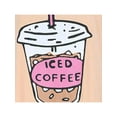 thumbnail image 3 of Not Tired  Iced Coffee Short Sleeve Night Shirt (Women's Plus), 3 of 5