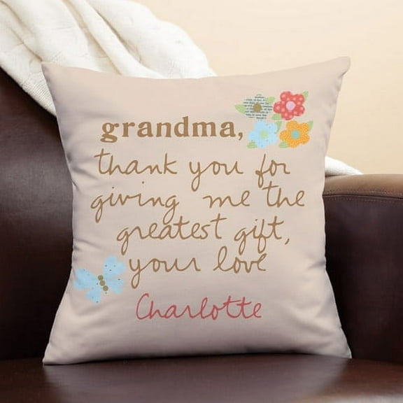 Personalized Pillow - Sandra Magsamen For Grandma