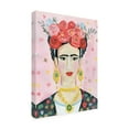 thumbnail image 2 of Trademark Fine Art 'Homage to Frida' Canvas Art by Farida Zaman, 2 of 3