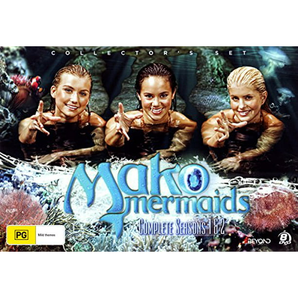 Mako Mermaids Complete Seasons 1 2 8 Dvd Box Set Mako