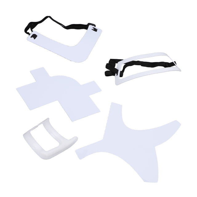 Beard Styling Tool, Multifunctional Beard Shaper for Hairline White,Black