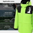 thumbnail image 4 of NARABB USB Intelligent Constant Temperature Heated Windproof Plus Size Coat For Men And Women Winter 4 Heated Jacket Coat, 4 of 8