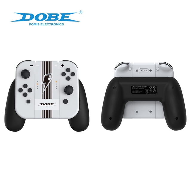 Poignée de Recharge avec Pince Arrière pour Pile pour Nintendo Switch/OLED Joy-Cons - Support de Manette Portable à Recharge Rapide, Accessoire de Jeu Rechargeable