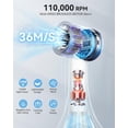 thumbnail image 3 of Secador de pelo (2025), nuevo, warmmama, secador de pelo iónico de alta velocidad para cabello rizado, secador de pelo portátil silencioso con control térmico, difusor y boquilla para viajes en casa,, 3 of 5