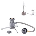 thumbnail image 1 of Adaptador remoto para estufa CAMPINGMOON con 2 salidas tipo soporte, 1 of 7