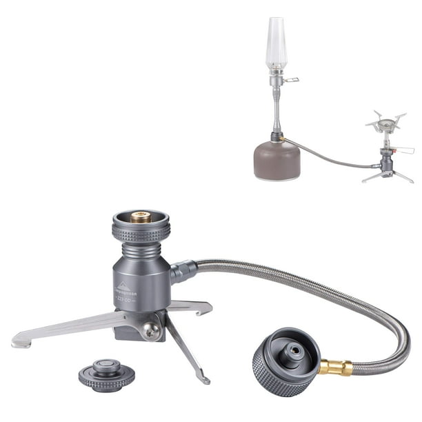 Adaptador remoto para estufa CAMPINGMOON con 2 salidas tipo soporte