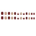thumbnail image 2 of 24 piezas en Decoración de uñas Uñas postizas brillantes Brillo Manicura artificial Uñas postizas para mujeres Niñas Fiesta Cumpleaños Fernando Prensa en las uñas, 2 of 8