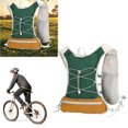 thumbnail image 3 of Hydration Backpack Large Capacity Ultralight Storage Knapsack Breathable Mountaineering Vest Bag Camping Sports Backpack (Retro Green), 3 of 13