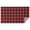 Red and Black, variant on Brown and White Checkerboard Checkered Pattern Rectangle Tablecloth 60"x84",Waterproof Polyester Rectangle Table Cloth, Wipeable Spillproof Polyester Tablecloth for Dining, Camping, Indoor and Outdoor