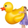 thumbnail image 1 of Flotador inflable para piscina con forma de pato Hungdao, de 4 pies, para fiestas de verano para niños, 1 of 7