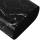 thumbnail image 3 of unbranded Basurero Plástico Ovalado Con Patrón Mármol Para Y De Limpiar Negro, 3 of 6