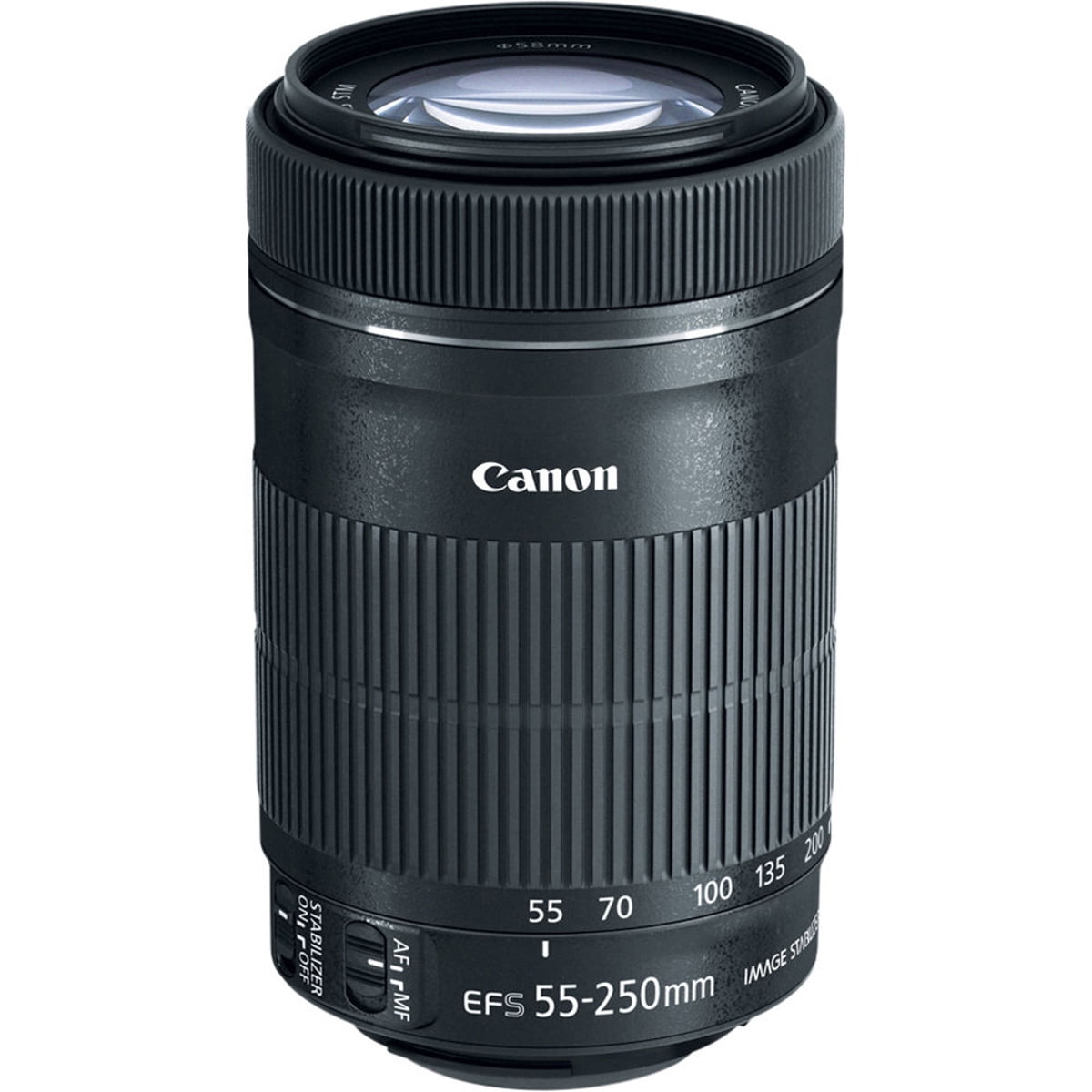 新品級 【Canon EF-S 55-250mm F4-5.6 IS STM】 Canon EF-S 55-250mm f/4-5.6 IS STM Lens, Ultra-Low Dispersion