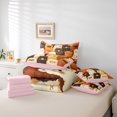 thumbnail image 6 of jejeloiu Cute Cartoon Sheep 7-Piece Twin Bedding Sets,Kawaii Animal Bedding Comforter Set,Colorful Sheep Sheet Sets Forgirls Boys,Breathable Home Decor Reversible, 6 of 8