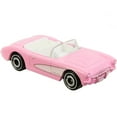 thumbnail image 4 of Barbie The Movie 2023 Hot Wheels Collectible Car Pink 1956 Corvette Convertible, 4 of 6