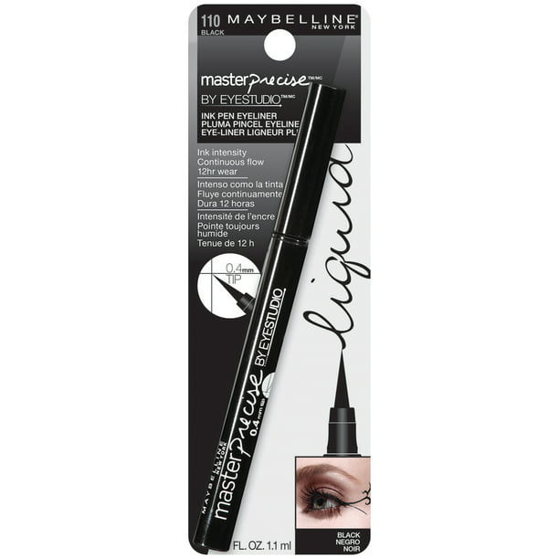 Maybelline Eye Studio Master Pencil Eyeliner, Black Walmart.com