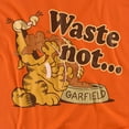 thumbnail image 2 of Garfield T-Shirt Waste Not Unisex Graphic Tee For Men & Women, 2 of 7