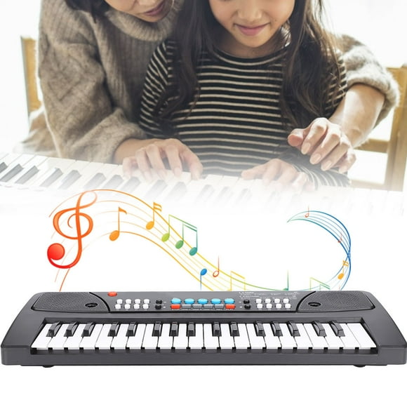Teclado Digital, Teclado De Piano Digital Portátil Con Micrófono Para La Escuela Para El Hogar