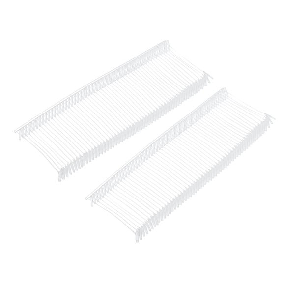Uxcell 3000Pcs Standard Tag Gun Fasteners 1.4x0.3" Transparent Garment Tag Barbs Attachments