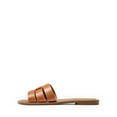 thumbnail image 2 of DREAM PAIRS Women's Dressy Slide Sandals Comfortable Slip On Flat Sandals Open Round Toe Casual Summer Sandals, 2 of 6