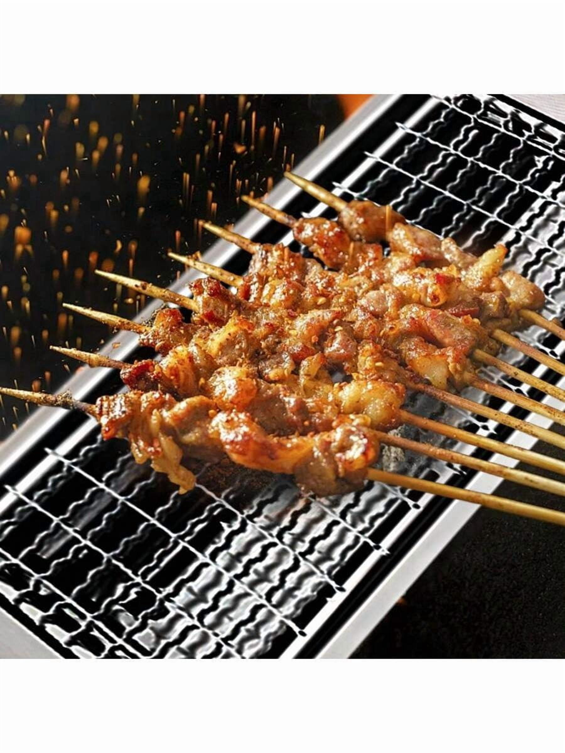 Barbecue Grill, Portable Charcoal Grill, Foldable Barbecue Grill, Instant Setup, Suitable For Both Outdoor And Indoor Use, Portable Barbecue Tool Set For Outdoor Camping And Hiking