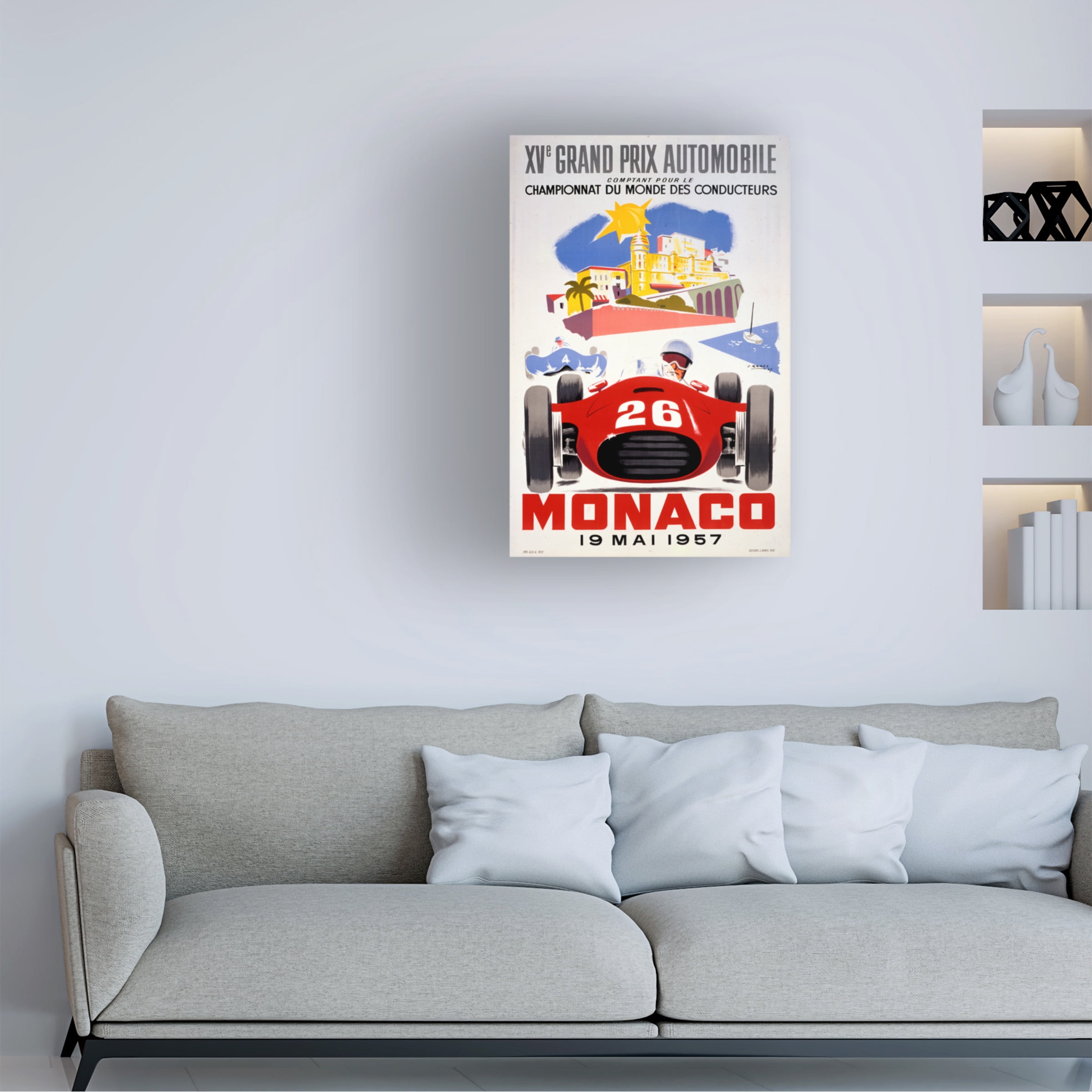 Lantern Press 'Racing 6' Canvas Art