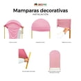 thumbnail image 3 of Mampara Grande Dúo / Kit Azul de 120x220cm Decorativa Con Funda, 3 of 5
