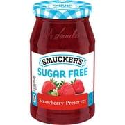 Smucker's Sugar Free Strawberry Preserves with Splenda Brand Sweetener, 12.75 Ounces