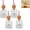 4 pcs, variante sur HLONK Bouteilles de Liqueur Réutilisables avec Paille, avec Trou pour Paille Mini Bouteilles de Tequila Vides en Plastique, Verres à Vin Portables (2 Pcs)