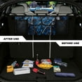 thumbnail image 4 of KUIFORTI Car Trunk Organizer, Blue Camo Backseat Hanging Large Storage with Adjustable Straps, Collapsible Cargo Bag, Car Interior Accessories for Auto SUV MPV, 4 of 6