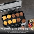 thumbnail image 5 of Ninja Sizzle Pro XL 8-Serving Electric Indoor Griddle & Grill, 20-Inch Plates, Edge-to-Edge Heating, GX101, Silver, 5 of 14