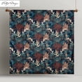 thumbnail image 2 of Ensemble de Housse de Couette en Velours Imprimé Ethéridge pour la Maison, Design Vintage, Grand Lit, 2 of 5