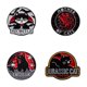 thumbnail image 3 of Juego de broches esmaltados de la serie Animal, alfileres de esmalte, salamandra, Capybara, broches Corgi de pierna corta, insignias de solapa, regalo de joyería para amigos, 2-6 piezas, 3 of 5