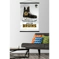 thumbnail image 2 of NHL Boston Bruins - Drip Skate 20 Wall Poster with Wooden Magnetic Frame, 22.375" x 34", 2 of 3