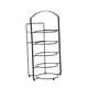 thumbnail image 4 of Escurreplatos de preparación, organizador de mesa de cocina, multifuncional, duradero y negro, 4 of 9
