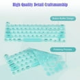 thumbnail image 3 of KANCOKIT Long Nail Keyboard Cover, Raised Silicone Keyboard Cover for Nail Art, Compatible with 2021-2024 MacBook Pro 14/16, MacBook Air 13/15 (Green), 3 of 8