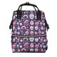 thumbnail image 1 of Fotbe cute Skull rainbow mushroom Mochila Maternidad - Lona de Sarga Impermeable, Mochila de Pañales de Gran Capacidad con Múltiples Bolsillos y Correas Ajustables, 1 of 6