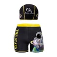thumbnail image 2 of ITSAME Swimsuit Set for Boys, Quick-Dry Swim Trunks and Swim Cap Summer Beach Athletic Swimwear 2-Piece Gray 7-8T, 2 of 3