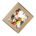 thumbnail image 1 of Combo de flores artificiales realistas para centros de mesa y decoraciones de fiesta. rosa naranja, 1 of 7