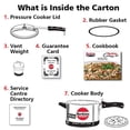 thumbnail image 5 of Hawkins Hevibase Aluminum Induction Model Pressure Cooker, 5 litres, 5 of 5