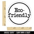 thumbnail image 2 of Eco-friendly Typewriter Font Self-Inking Rubber Stamp Ink Stamper - Red Ink - Small 3/4 Inch, 2 of 7