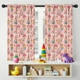 thumbnail image 5 of Blackout Kids Curtains,Princess Mushroom Castle Pattern Childrens Insulated Curtains Set Of 2,Bedroom Essentials,Toddler Room Decor 42"x54", 5 of 5