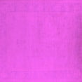 thumbnail image 1 of Ahgly Company Indoor Square Oriental Pink Industrial Area Rugs, 7' Square, 1 of 4