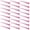 Pink, variant on 24 Packs Duck Bill Clips, 3.35 Inches Rustproof Metal Alligator Curl Clips with Holes for Hair Styling, Hair Coloring, Dark Blue