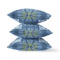thumbnail image 2 of Coussin en Tissu pour l'Intérieur/extérieur Cosmic Circle en Bleu Jaune 28x28, 2 of 6